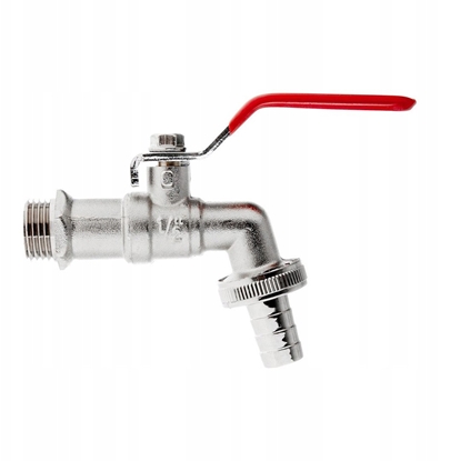 Attēls no Zestaw  kran 1/2" z wyjciem na GZ 3/4" + wtyk na w 1/2"  mauser (50)