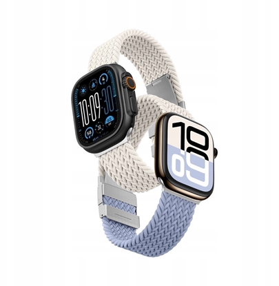 Изображение Zestaw 2 pasków AMAZINGTHING Blend Band do Apple Watch 45 / 46 / 49 mm - gwiezdny bkit / gwiezdny