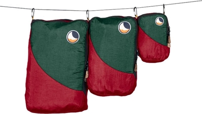 Attēls no Zestaw 3 organizerów podrónych TTTM burgund/green