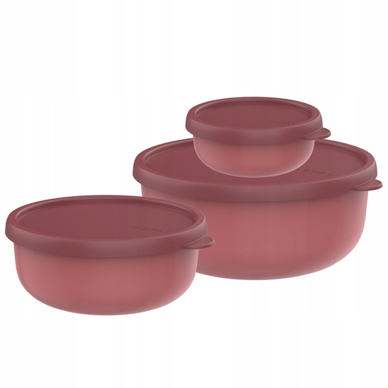 Изображение ZESTAW 3 POJEMNIKÓW LUMINA 2.0 250ML + 750ML + 1500ML VIVID MAUVE