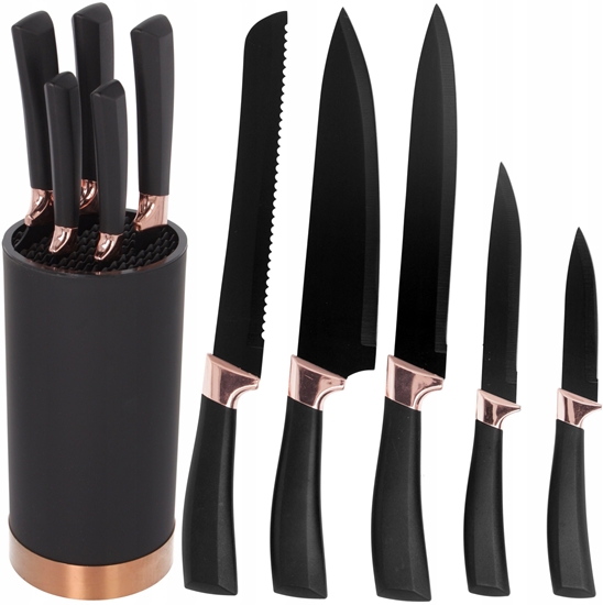 Picture of ZESTAW 5 NOY KUCHENNYCH W BLOKU BRUNBESTE BB-3776