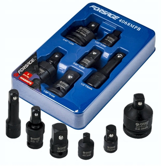 Picture of Zestaw adapterów udarowych 6 el.