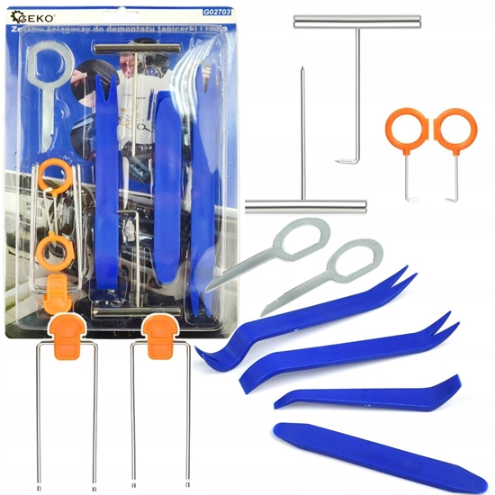 Picture of Zestaw cigaczy do demontau tapicerki i radia(50)