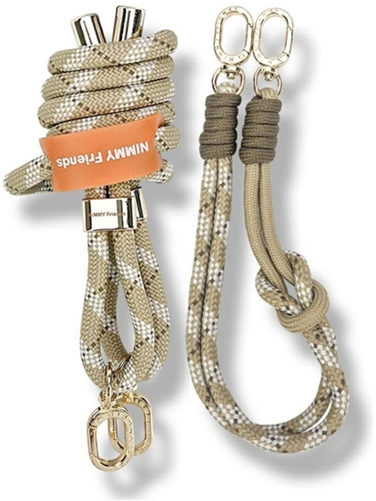 Picture of Zestaw crossbody + handstrap Nimmy       Cool&Cute 2.0 brzowy