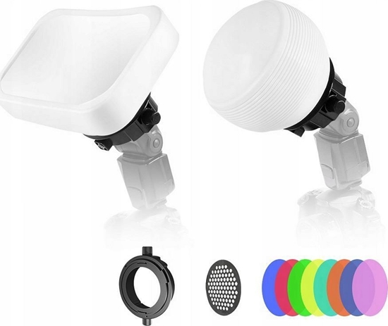 Picture of Zestaw Dyfuzorów 12w1 Dyfuzor Filtry Na Lamp Byskow Do Aparatu / Lensgo D235