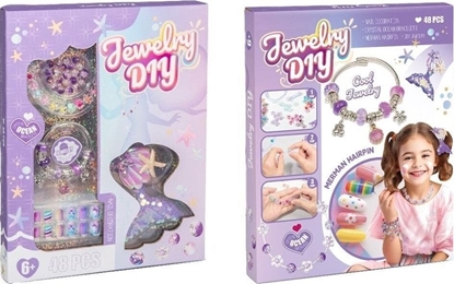 Picture of Zestaw do tworzenia bransoletek 48el