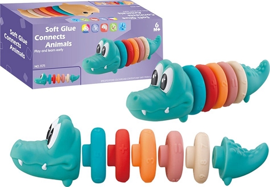 Picture of Zestaw Edukacyjny Dla Malucha Mikka Piramidka Krokodyl