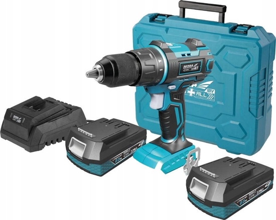 Picture of Zestaw elektronarzdzi Dedra Zestaw DED7042 wkrtarka +2XDED7032+DED7038+9szt akc