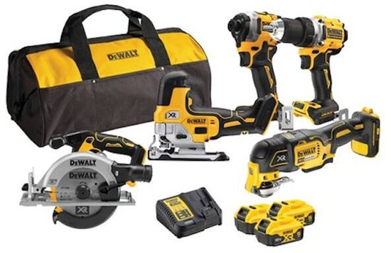 Picture of Zestaw elektronarzdzi Dewalt 10-elementowy (DCK502P3-QW)