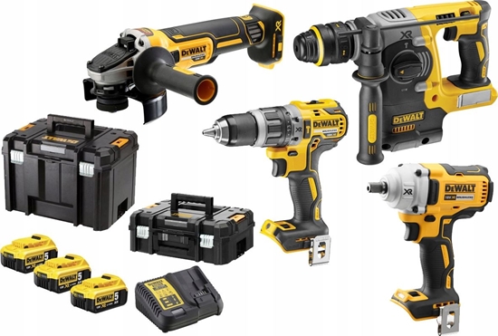 Изображение Zestaw elektronarzdzi Dewalt 10-elementowy (DK428P3T)