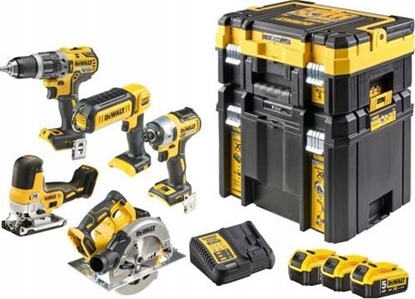 Picture of Zestaw elektronarzdzi Dewalt 11-elementowy (DCK500P3T-QW)