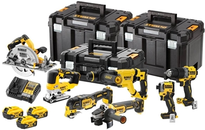 Picture of Zestaw elektronarzdzi Dewalt 14-elementowy (DCK706P3T-QW)