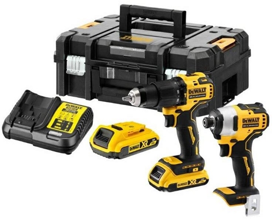 Picture of Zestaw elektronarzdzi Dewalt 6-elementowy (DCK2060L2T-QW)