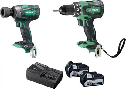 Picture of Zestaw elektronarzdzi Hikoki 6-elementowy (KC18DPLWDZ)