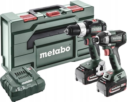 Attēls no Zestaw elektronarzdzi Metabo ZESTAW COMBO 18V SB 18 LT BL + SSD 18 LT 200 BL 2*5.2AH