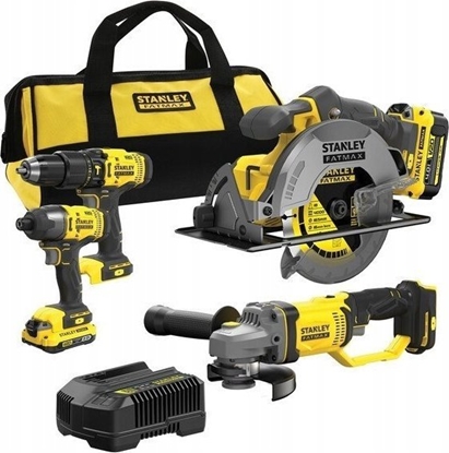 Picture of Zestaw elektronarzdzi Stanley 8-elementowy (SFMCK469M2-QW)