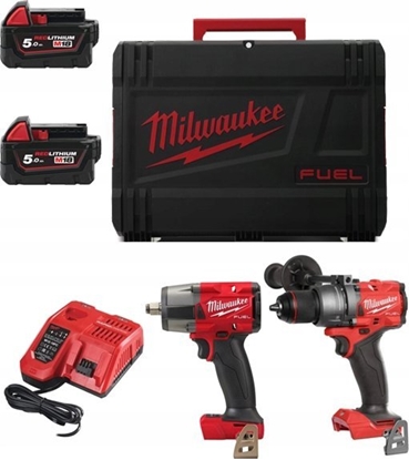 Изображение Zestaw elektronarzdzi Milwaukee 7-elementowy (M18 FPP2B3-502X)