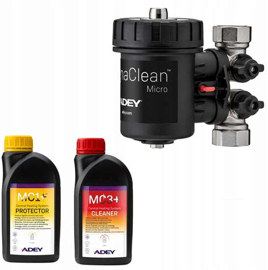 Изображение Zestaw filtr magnetyczny MagnaClean Micro2 BSP1 Pakiet - podczenie 1 GW + pyny MC1 i MC3