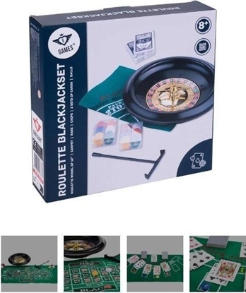 Изображение Zestaw gier kasynowych: Ruletka i BlackJack