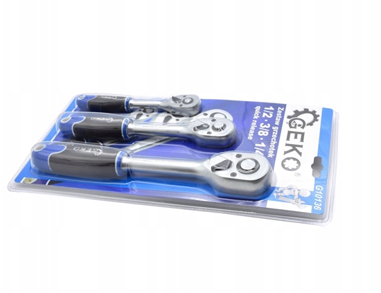 Picture of Zestaw grzechotek 1/2 3/8 1/4 quick release (10)