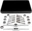 Attēls no Zestaw gwintowników i narzynek calowych 24el metalowa walizka