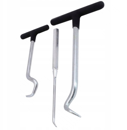 Attēls no Zestaw haczyków do demontau oringów / uszczelek 3el.