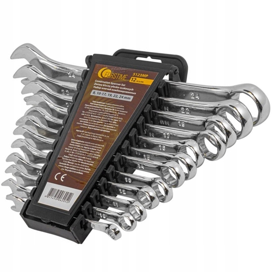 Picture of Zestaw kluczy pasko-oczkowych 12el. (6-22mm)