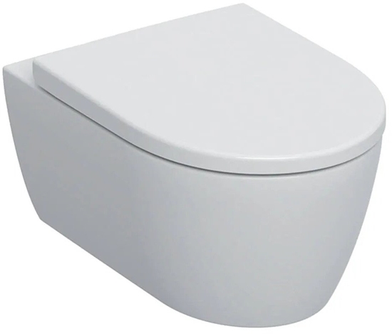 Picture of Zestaw kompaktowy WC Geberit Icon Square Miska Wisz.Rimfree 201950000