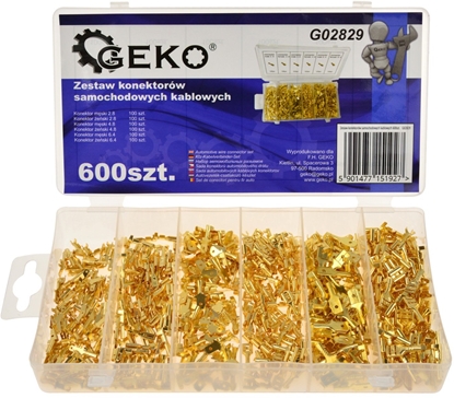 Picture of Zestaw konektorów samochodowych kablowych 600szt.(20)