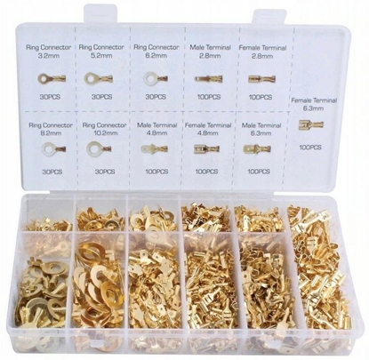 Picture of Zestaw konektorów samochodowych kablowych 750szt.(20)