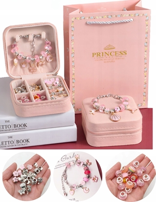 Изображение Zestaw koralikÃ³w Princess rÃ³Å¼owy