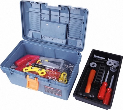 Attēls no Zestaw Majsterkowicza Skrzynka Narzdzia Wiertarka Akcesoria LEAN Toys