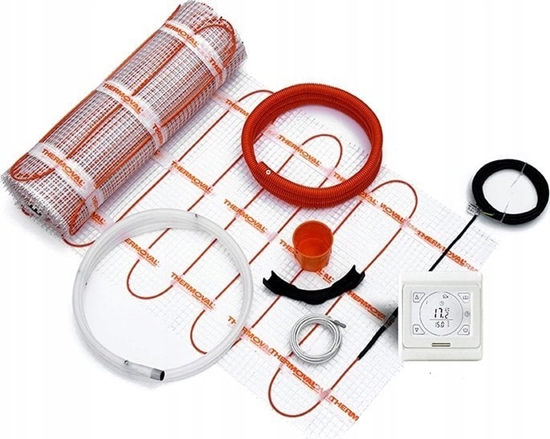 Изображение Zestaw mata grzejna jednostronnie zasilana WT 2010 AL, 150 W/m2, 1,5 m2, regulator TT 16Ogrzewanie podogowe