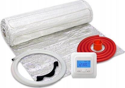 Picture of Zestaw mata grzejna jednostronnie zasilana WT 2010 AL, 150 W/m2, 6,0 m2, regulator TVT 04 EDOgrzewanie podogowe