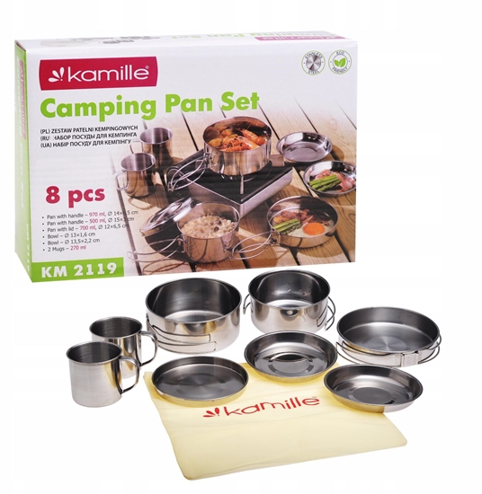 Picture of ZESTAW NACZY TURYSTYCZNYCH 2119 8 ELEMNETÓW