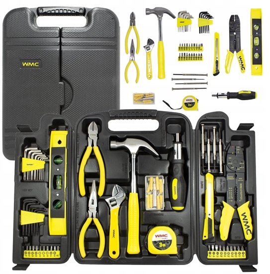 Изображение Zestaw narzdzi 130el. (klucze TORX, IMBUS, motek, bity, cigacz izolacji, wkrtak) w walizce