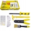 Изображение Zestaw narzdzi 320el. (zaciskarka, uchwyty, opaski, pdzel, suwmiarka, pia do metalu, okulary ochronne)