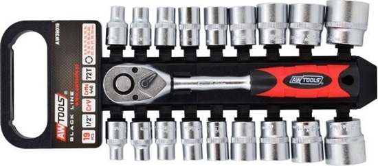 Изображение Zestaw narzdzi AWTools 19 el. (AW39019)