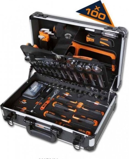 Picture of Zestaw narzdzi BETA ZESTAW NARZDZI WARSZTATOWYCH W WALIZCE EASY 100SZT. (1 KPL)