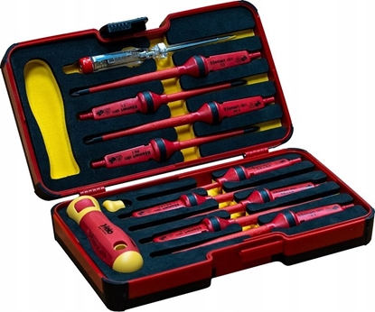 Изображение Zestaw narzdzi Felo Zestaw elektryczny XL-Strongbox FELO - E-SMART SLIM /  [12 cz.]