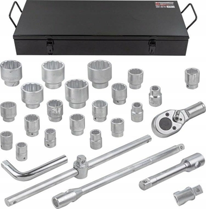 Изображение Zestaw narzdzi Forcekraft Zestaw narzdzi 26 el. 3/4" (12-ktnych)