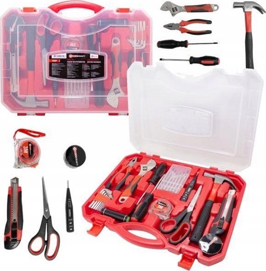 Изображение Zestaw narzdzi Forcekraft Zestaw narzdziowy 26 el. Kombinerki wkrtaki motek