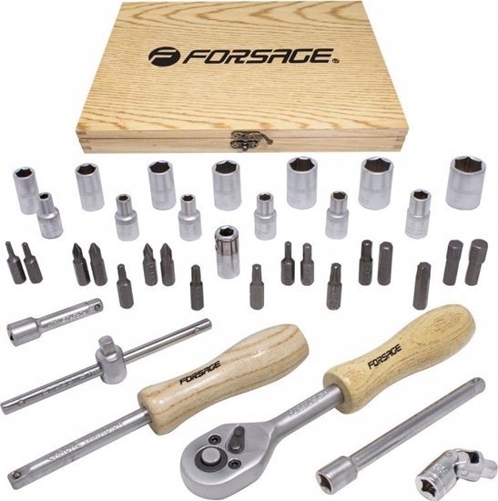 Изображение Zestaw narzdzi Forsage Zestaw narzdzi 1/4" 38el.