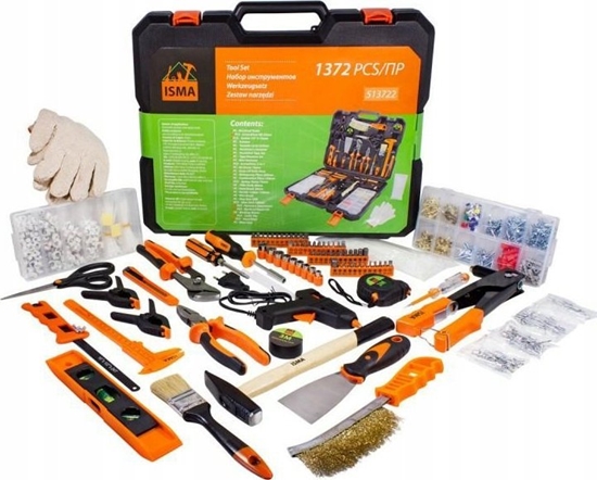 Picture of Zestaw narzdzi Isma Zestaw narzdzi 1372el. 1/4"