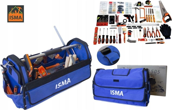 Picture of Zestaw narzdzi Isma ZESTAW NARZDZI 1505el.  W TORBIE TRANSPORTOWEJ /ISMA