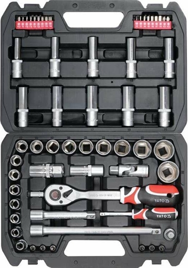 Picture of Zestaw narzdzi Yato YATO ZESTAW KLUCZY   60el  1/2" / 1/4"