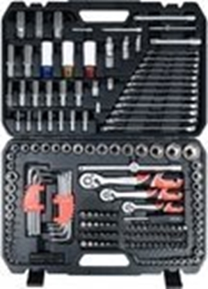 Изображение Zestaw narzdzi Yato Zestaw narzedziowy 1/4", 3/8", 1/2" KPL Yato