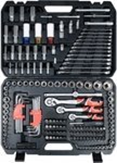 Изображение Zestaw narzdzi Yato Zestaw narzedziowy 1/4", 3/8", 1/2" KPL Yato