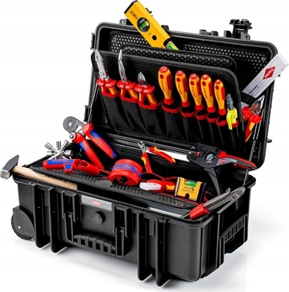 Picture of Zestaw narzdzi Knipex WALIZKA NARZÄDZIOWA 'ROBUST26' DLA ELEKTRYKÃW, 23CZ.