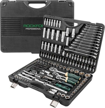 Attēls no Zestaw narzdzi ROCKFORCE / WMC ROCKFORCE ZESTAW KLUCZY 216 + 3el. 1/2" 3/8" 1/4"